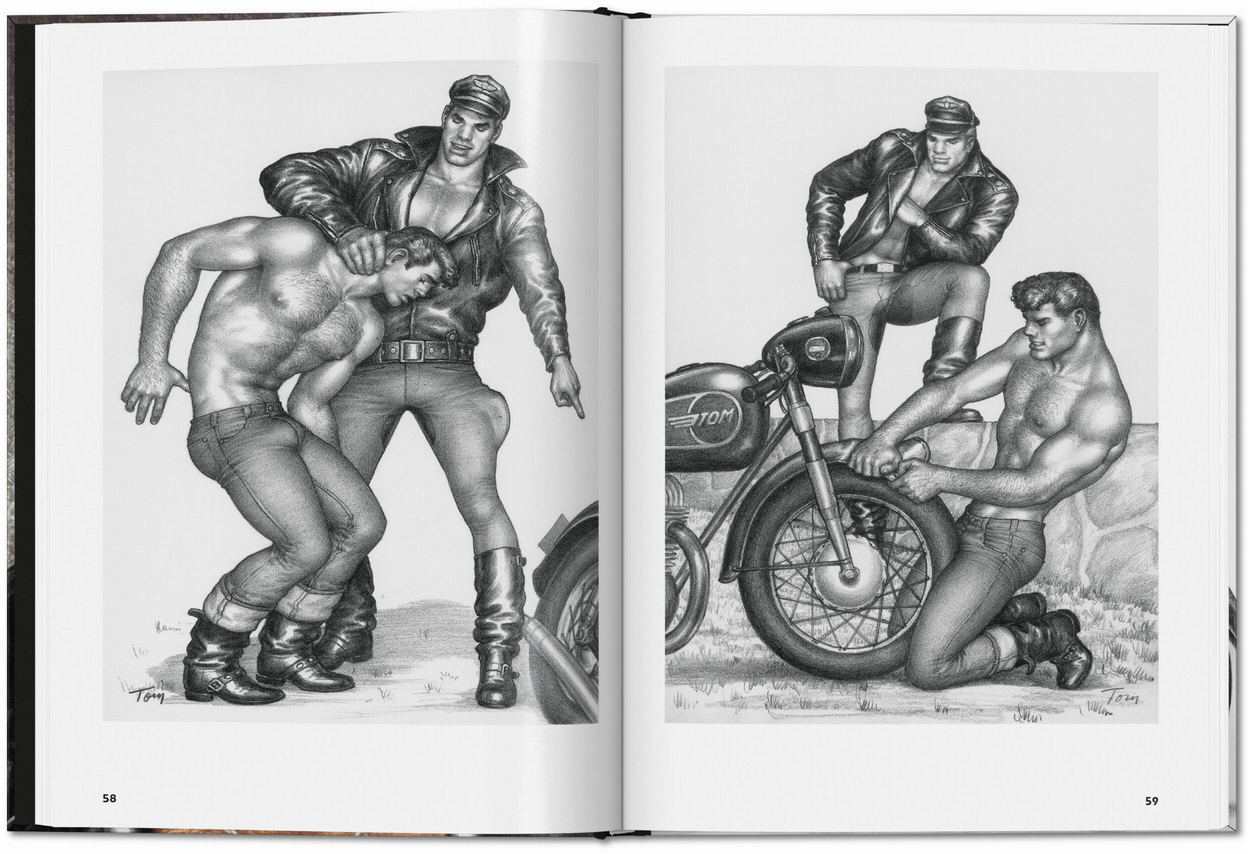 The Little Book of Tom: Bikers – Plastic Books